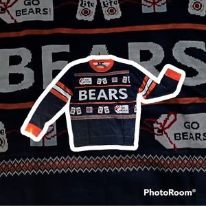 Chicago Bears NFL Miller Lite Beer Ugly Christmas Holiday Sweater Football
